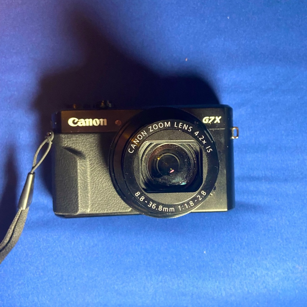 Canon powershot g7x mark ii |vlogging camera for YouTubers *lens error*